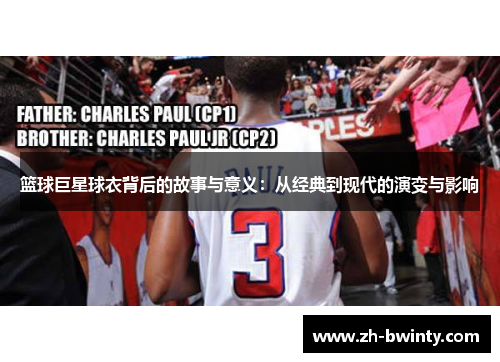 篮球巨星球衣背后的故事与意义：从经典到现代的演变与影响
