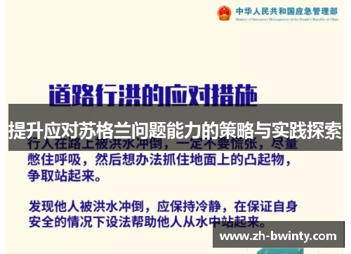 提升应对苏格兰问题能力的策略与实践探索
